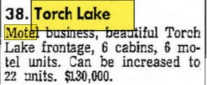 Torch Bay Inn and Cottages - Feb 1972 Ad